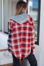Load image into Gallery viewer, Thinking Out Loud Hooded Flannel