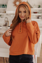 Load image into Gallery viewer, Throwback Heartthrob Hoodie in Orange