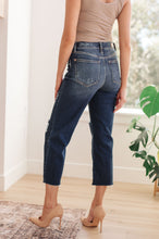 Load image into Gallery viewer, Whitney High Rise Distressed Wide Leg Crop Jeans