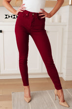 Load image into Gallery viewer, Wanda High Rise Control Top Skinny Jeans Scarlet