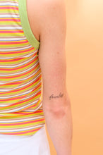 Load image into Gallery viewer, Words For A Season Temporary Tattoo FEARLESS