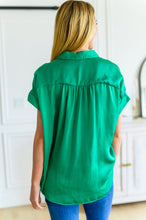 Load image into Gallery viewer, Working On Me Top in Kelly Green