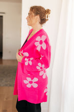 Load image into Gallery viewer, Enough Anyways Floral Cardigan in Pink